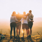 people hugging