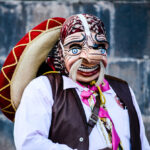 person wearing mask