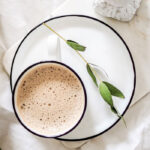 white tea cup
