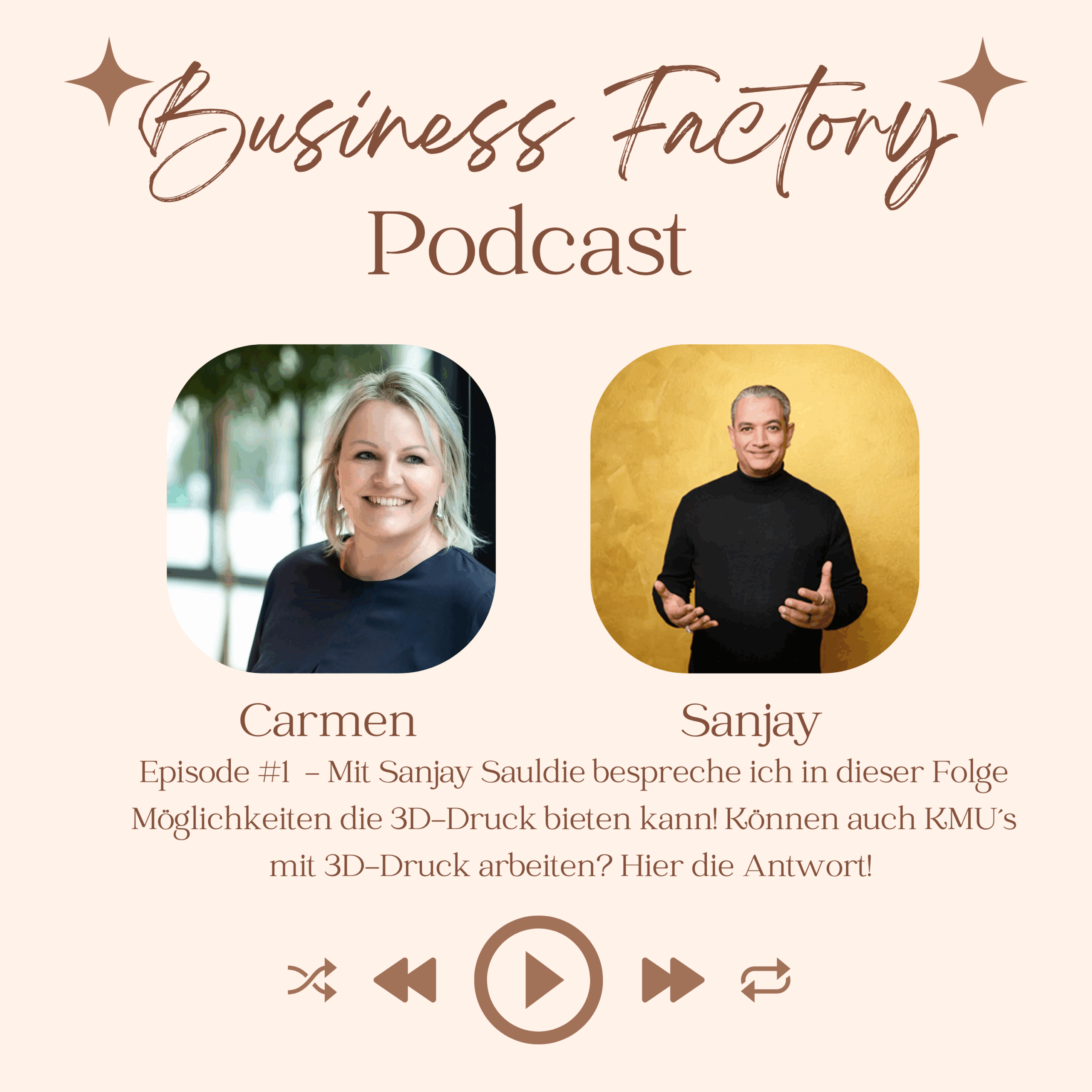 3D-Druck: Podcast Business Factory (S01E01) mit Carmen Boschele (Salzburg, Österreich) 4.8 (278)