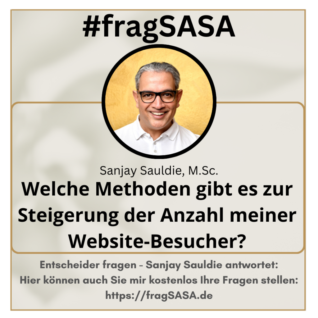 Welche Methoden gibt es zur Steigerung der Anzahl meiner Website Besucher