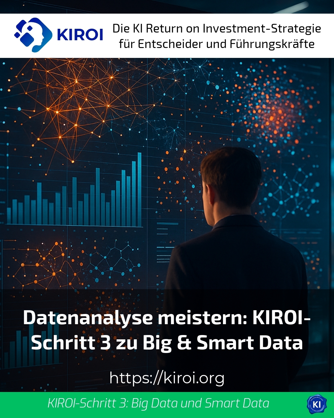 Datenanalyse meistern: KIROI-Schritt 3 zu Big & Smart Data