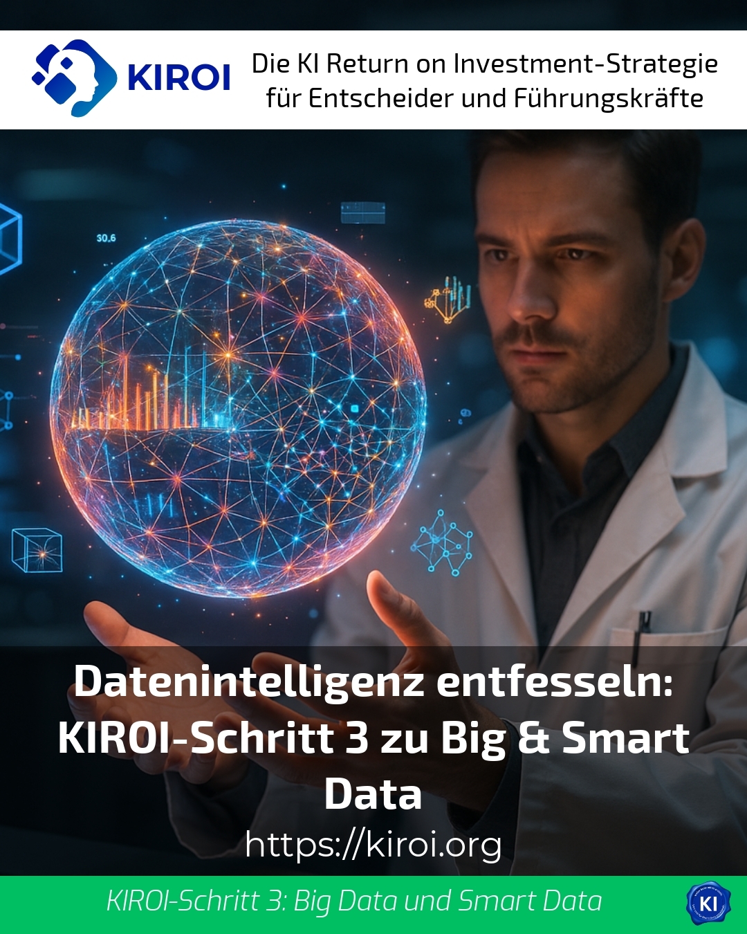 Datenintelligenz entfesseln: KIROI-Schritt 3 zu Big & Smart Data