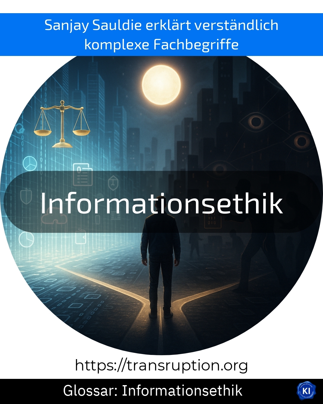 Entdecke, warum Informationsethik für Datenschutz und KI so wichtig ist. Jetzt mehr über Informationsethik erfahren!