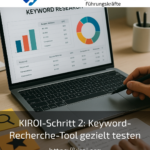 KIROI step 2: Test the keyword research tool specifically