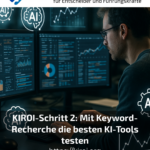 KIROI step 2: Test the best AI tools with keyword research