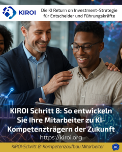 KIROI Step 8: How to develop your employees into the AI experts of the future