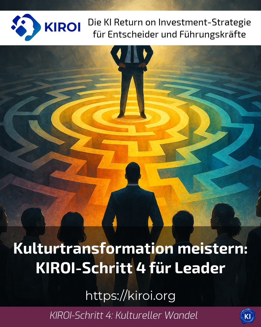 Kulturtransformation meistern: KIROI-Schritt 4 für Leader 5 (743)