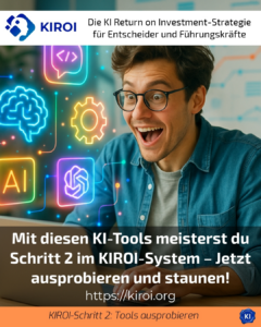 Master step 2 in the KIROI system with these AI tools - try them out now and be amazed!