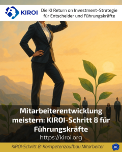 Mastering employee development: KIROI step 8 for managers