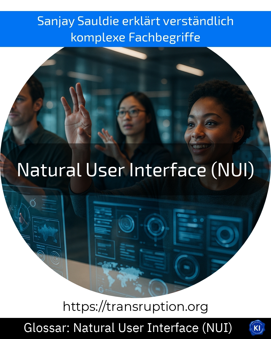 Natural User Interface (NUI) (Glossar) 4.7 (696)