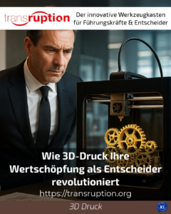 Wie 3D-Druck Ihre Wertschöpfung als Entscheider revolutioniert