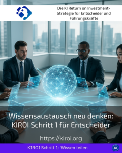 Wissensaustausch neu denken: KIROI Schritt 1 für Entscheider
