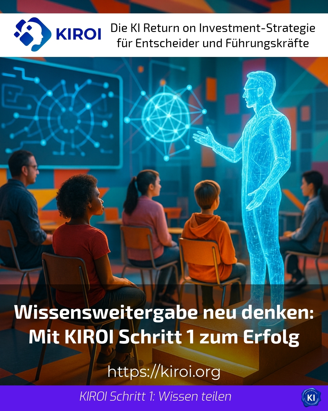 Rethinking knowledge transfer: Step 1 to success with KIROI