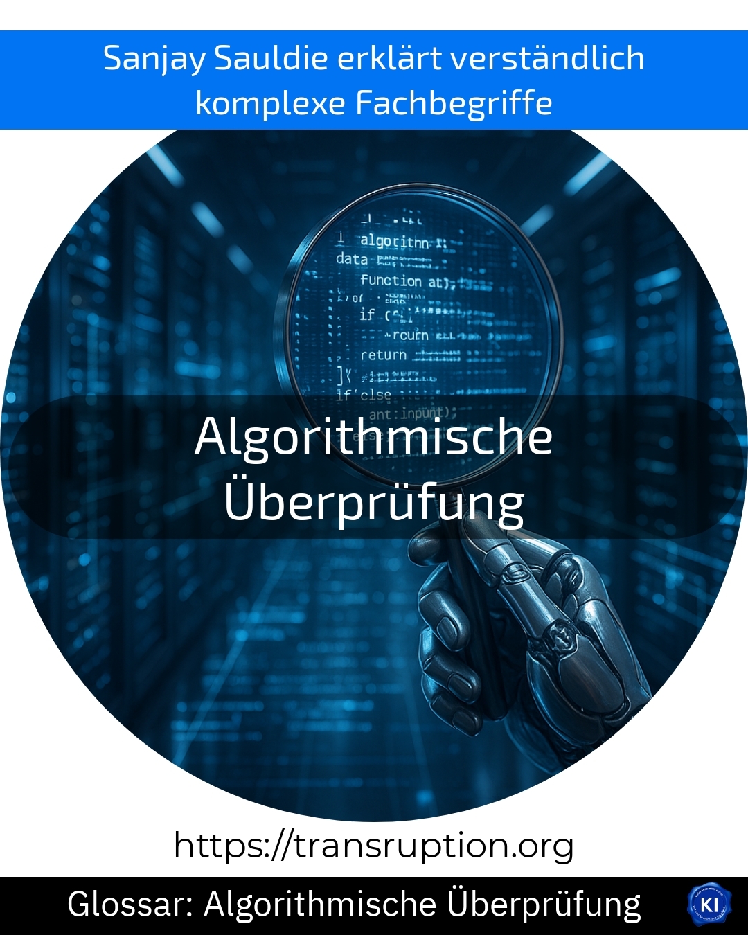 Algorithmische Überprüfung (Glossar) 4.8 (1047)