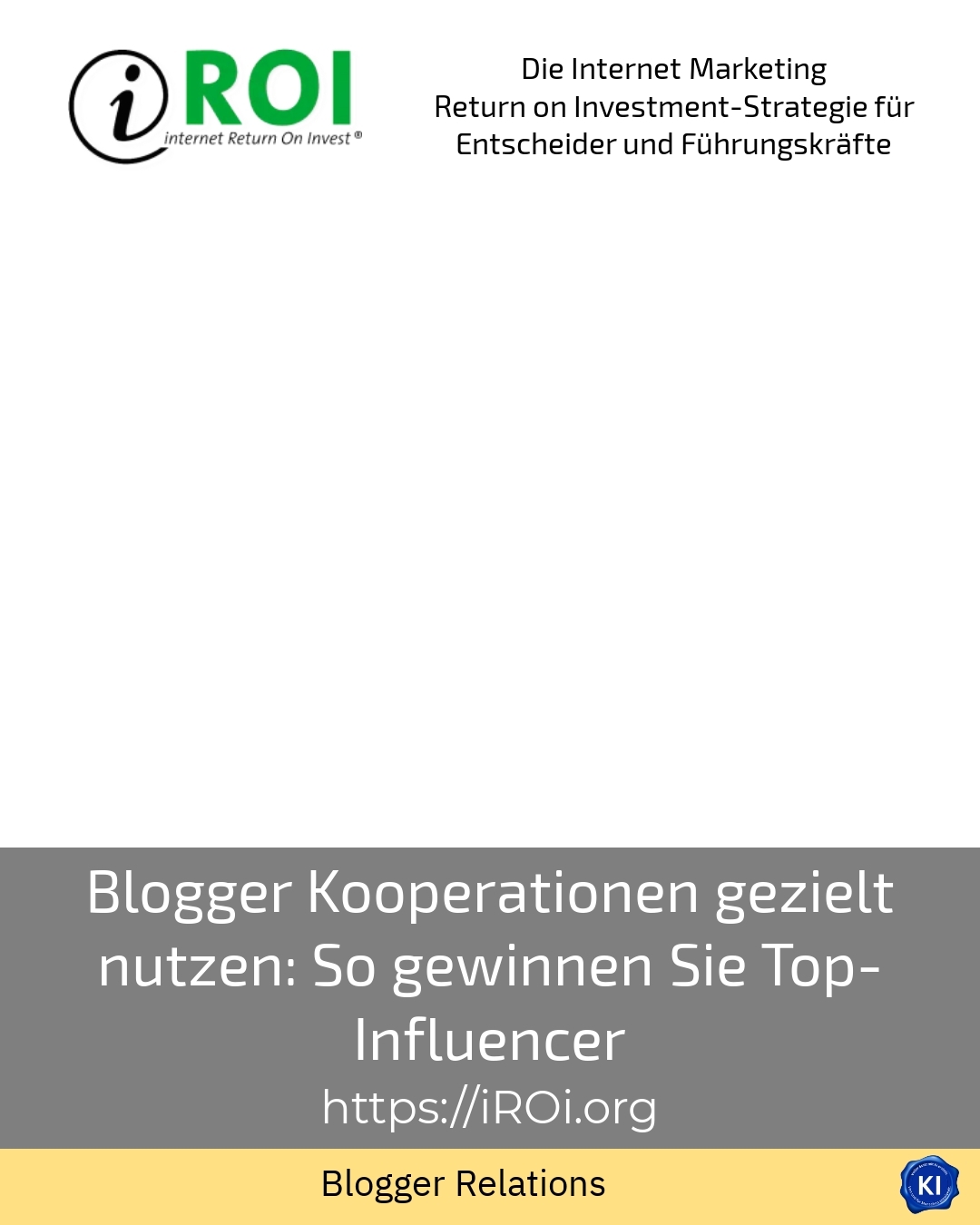 Blogger Kooperationen gezielt nutzen: So gewinnen Sie Top-Influencer 4.8 (1766)