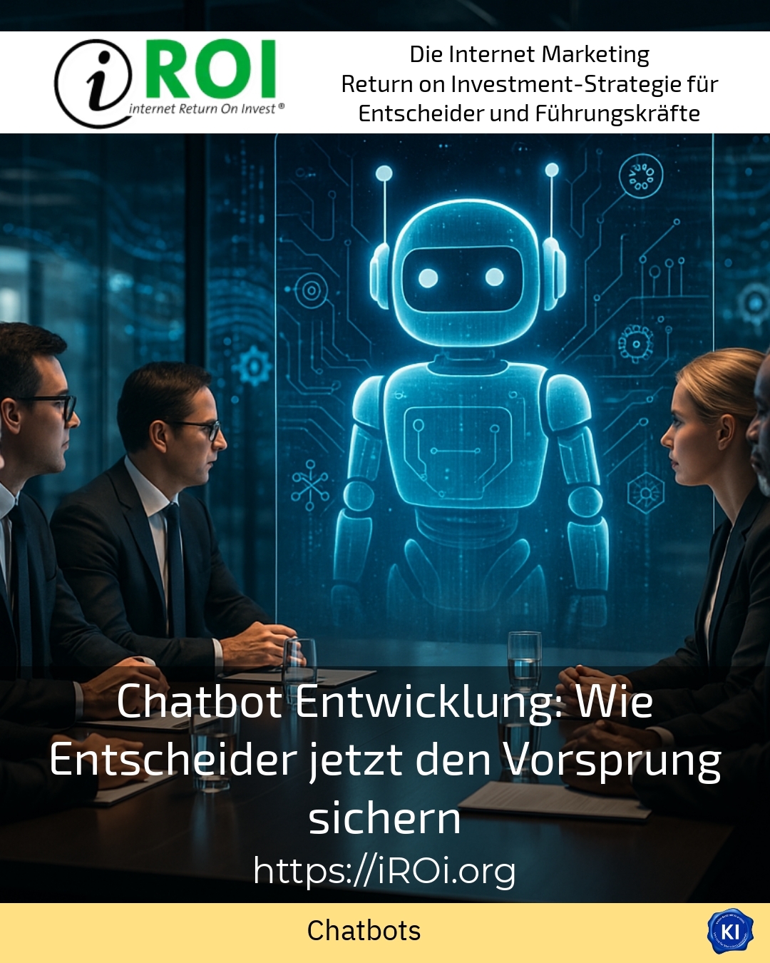 Chatbot development: How decision-makers can secure their lead now