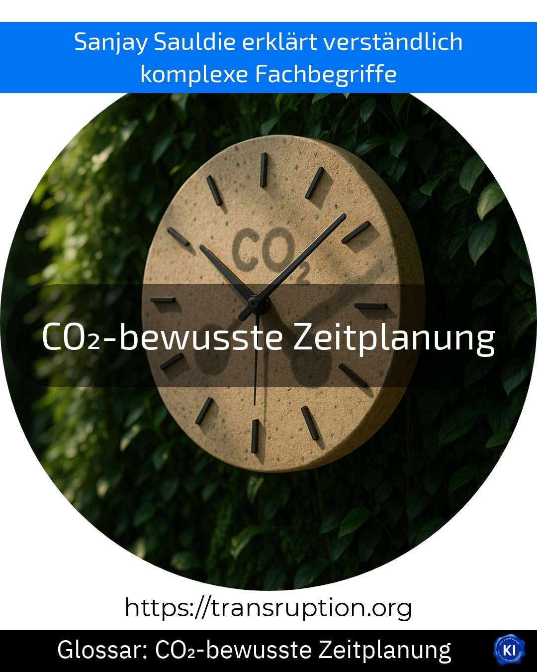 CO₂-bewusste Zeitplanung (Glossar) 4.1 (1527)