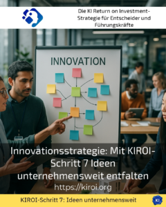 Innovation strategy: Develop ideas company-wide with KIROI Step 7