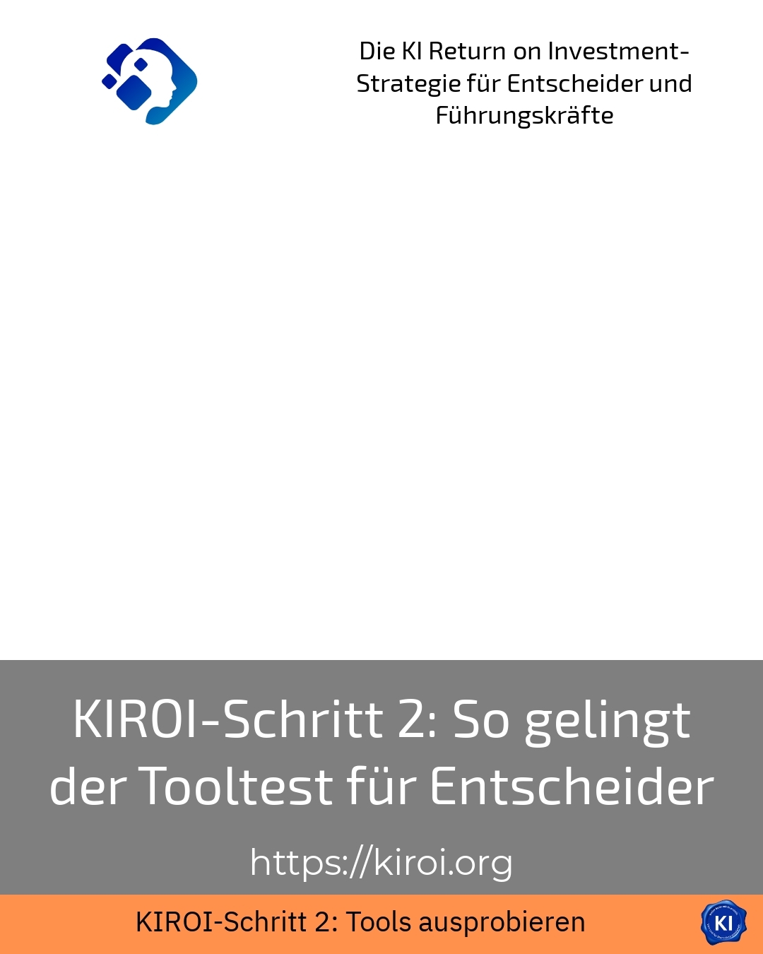 KIROI-Schritt 2: So gelingt der Tooltest für Entscheider 4.9 (1277)
