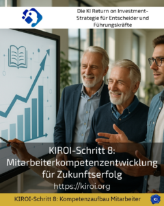 KIROI-Schritt 8: Mitarbeiterkompetenzentwicklung für Zukunftserfolg