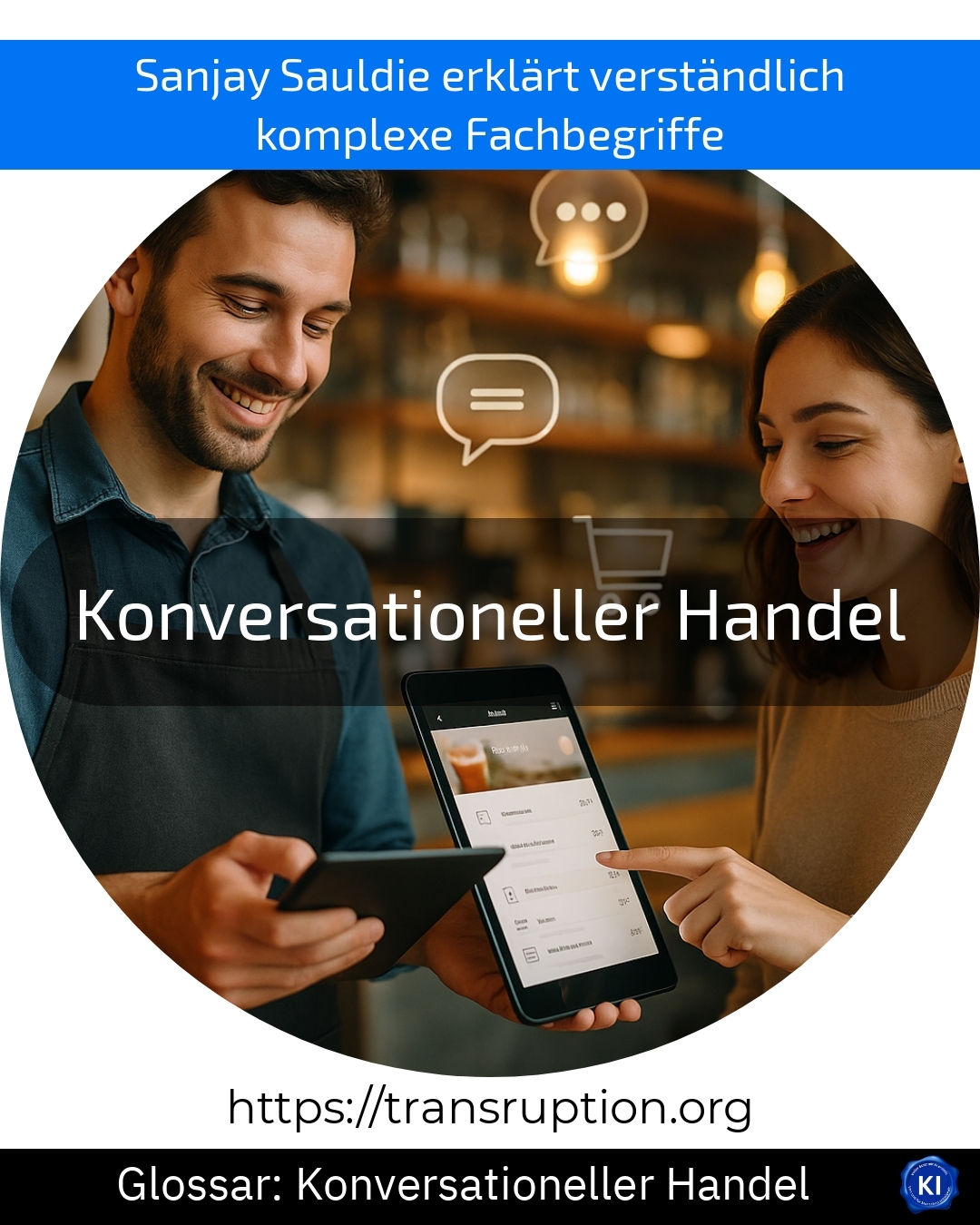 Entdecken Sie konversationellen Handel: Persönlicher, schneller shoppen per Chat! Jetzt mehr erfahren und Ihr Einkaufserlebnis verbessern.