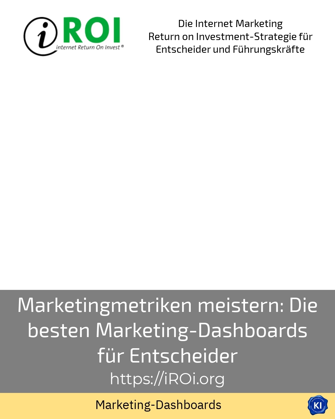 Marketingmetriken meistern: Die besten Marketing-Dashboards für Entscheider 4.9 (1073)