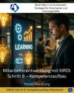 Employee development with KIROI: Step 8 - Building competences