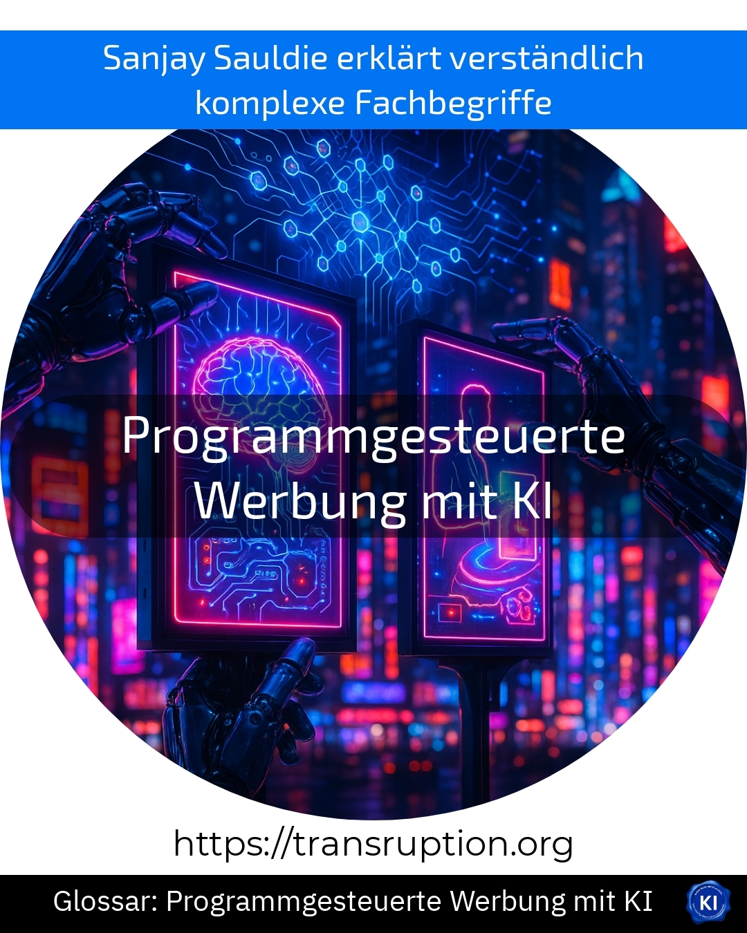 Programmgesteuerte Werbung mit KI (Glossar) 4.8 (1094)