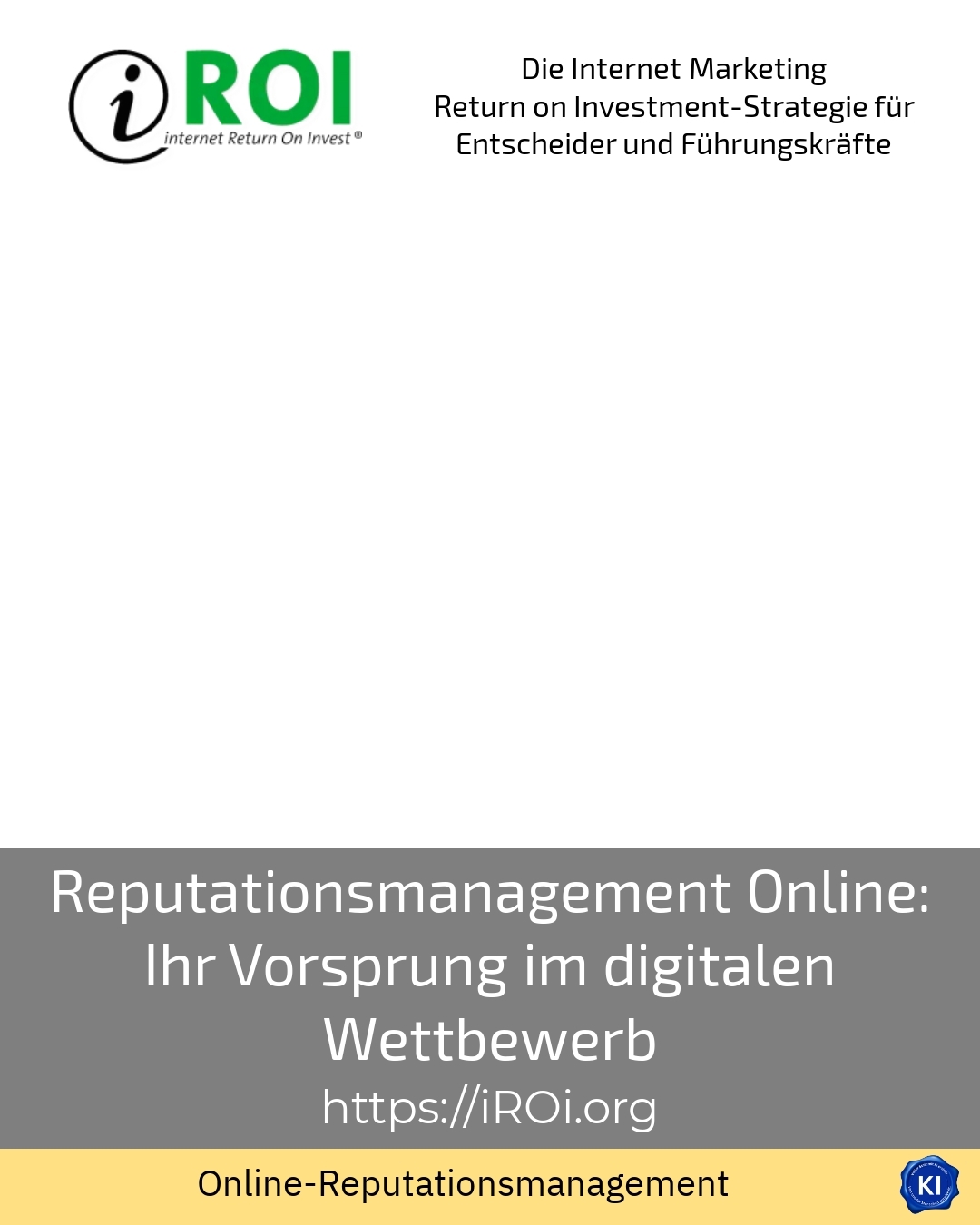 Reputationsmanagement Online: Ihr Vorsprung im digitalen Wettbewerb