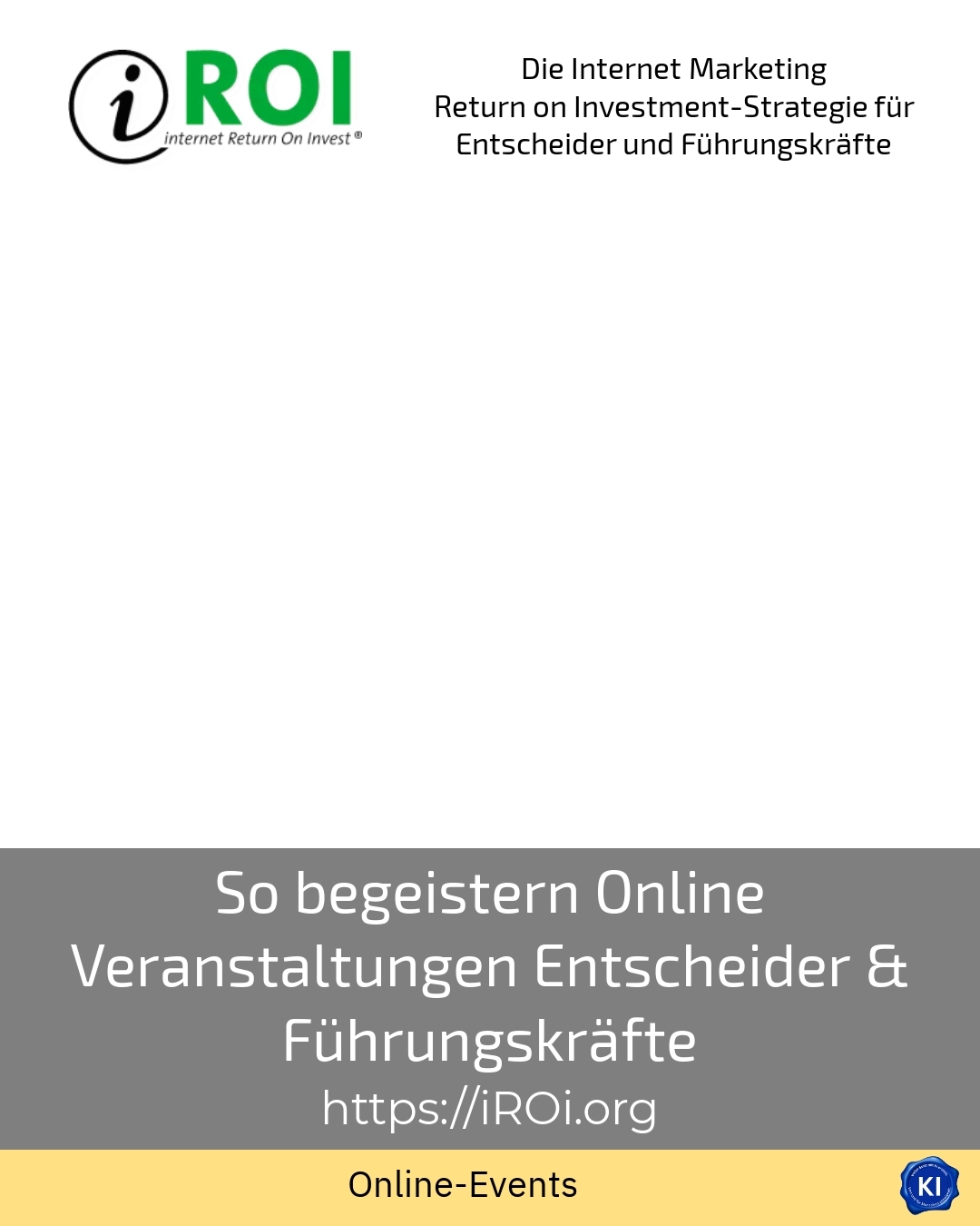 So begeistern Online Veranstaltungen Entscheider & Führungskräfte 4.7 (1728)