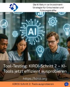 Tool testing: KIROI step 2 - try out AI tools efficiently now