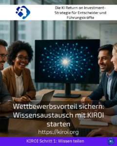 Secure competitive advantage: Start knowledge exchange with KIROI