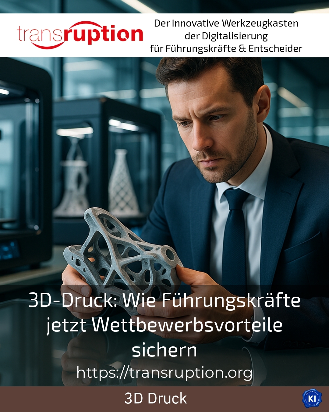 3D printing: How managers are securing competitive advantages now