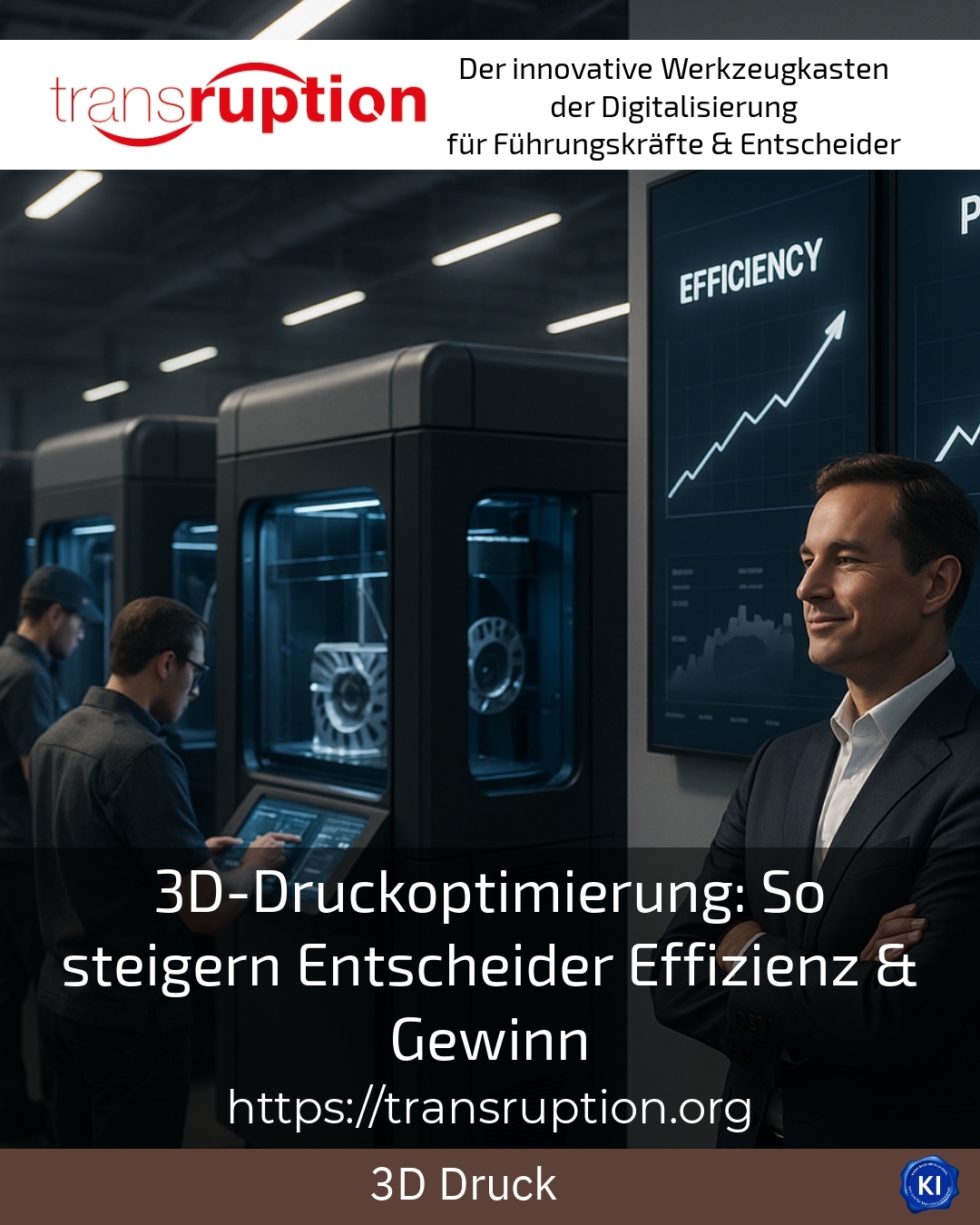 3D-Druckoptimierung: So steigern Entscheider Effizienz & Gewinn