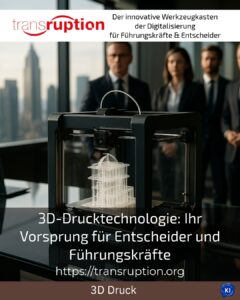 3D printing technology: Your advantage for decision-makers and managers