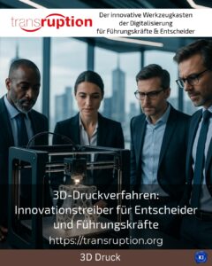 3D-Druckverfahren: Innovationstreiber für Entscheider und Führungskräfte