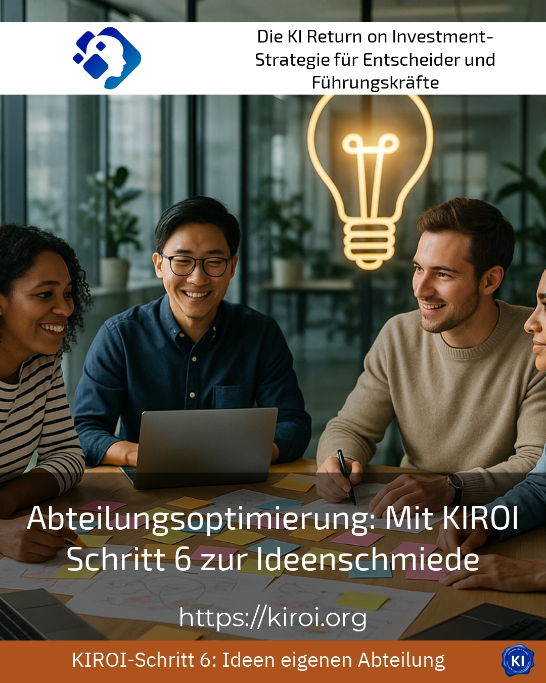 Department optimisation: With KIROI Step 6 to the think tank 4.5 (1175)