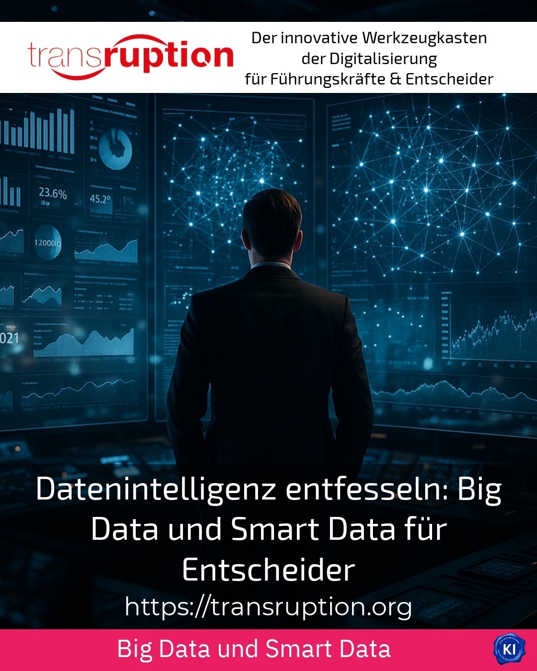 Datenintelligenz entfesseln: Big Data und Smart Data für Entscheider