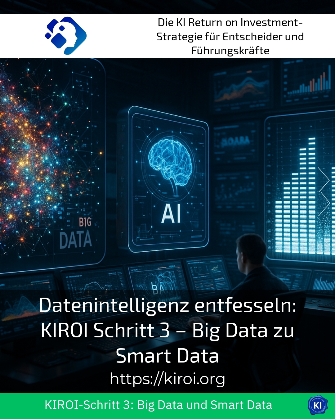 Unleashing data intelligence: KIROI Step 3 - Big Data to Smart Data 4.2 (978)