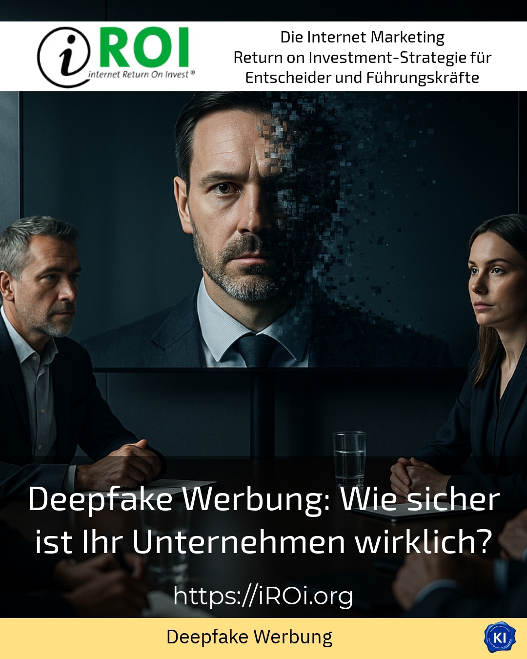 Deepfake Werbung: Wie sicher ist Ihr Unternehmen wirklich? 4.3 (717)