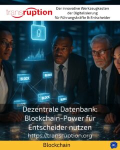 Decentralised database: using blockchain power for decision-makers