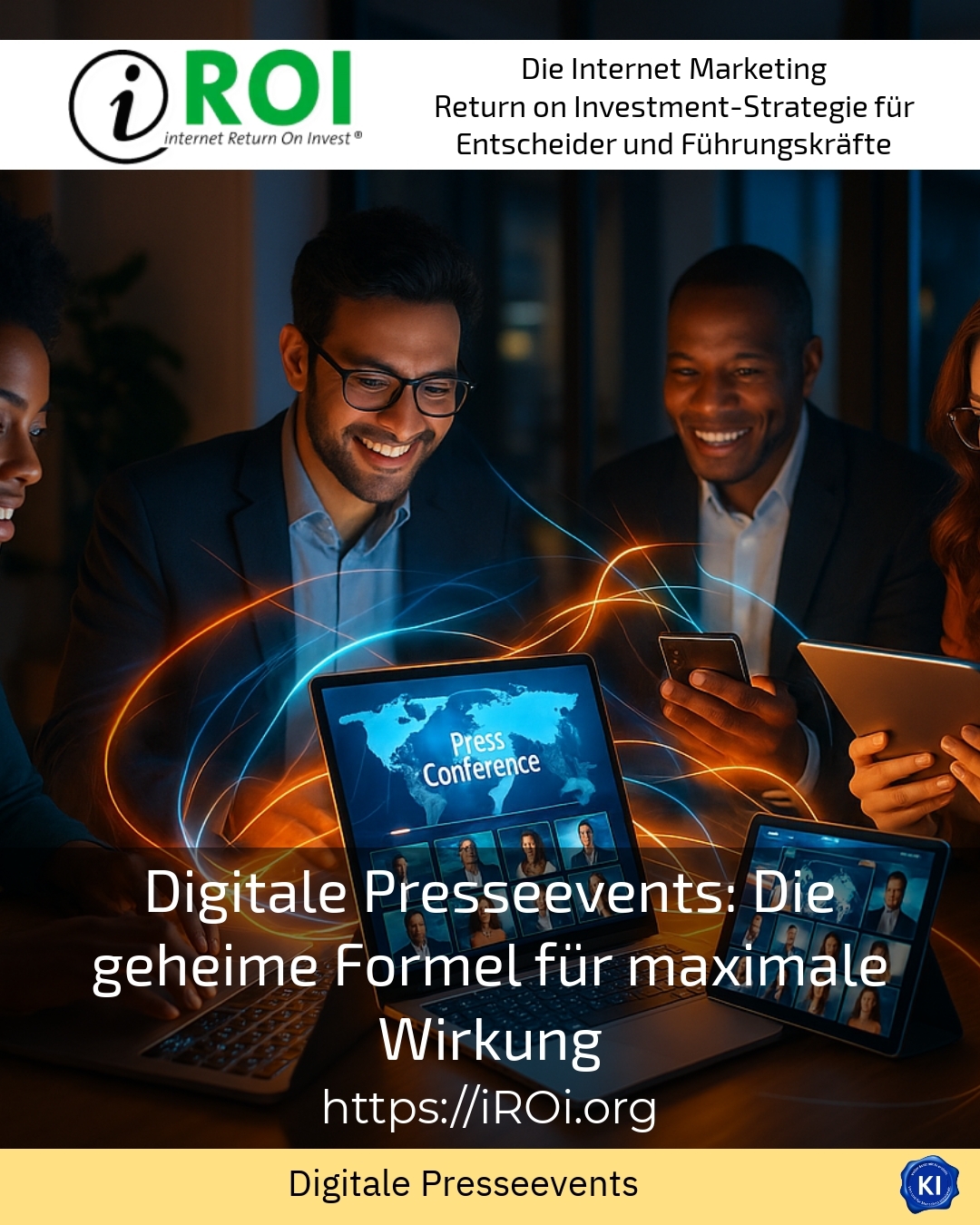 Digitale Presseevents: Die geheime Formel für maximale Wirkung