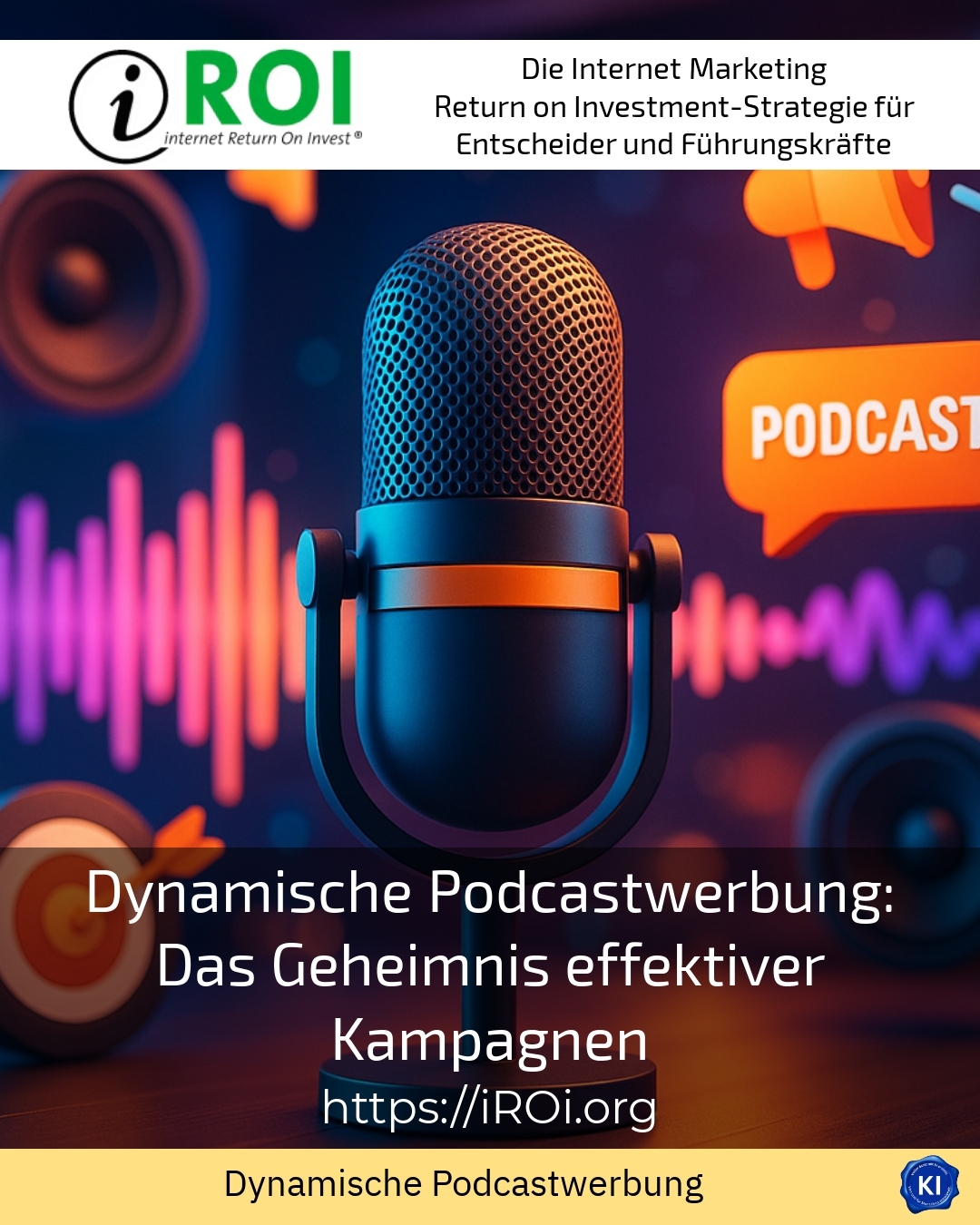Dynamische Podcastwerbung: Das Geheimnis effektiver Kampagnen 4.6 (1334)