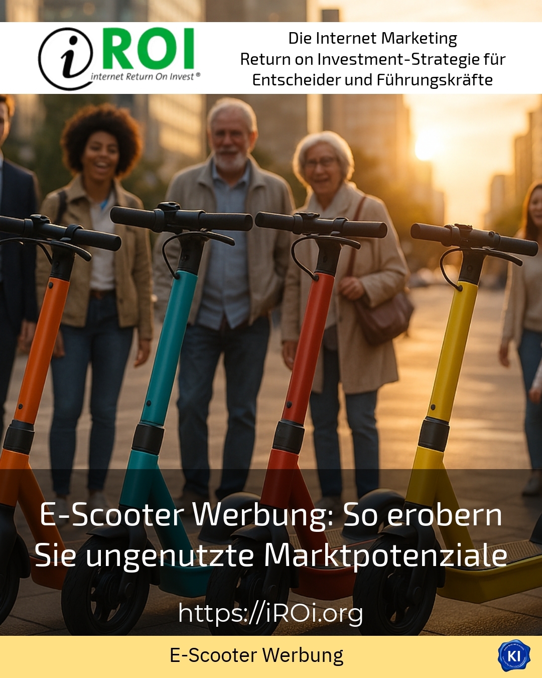 E-Scooter Werbung: So erobern Sie ungenutzte Marktpotenziale 4.9 (1003)