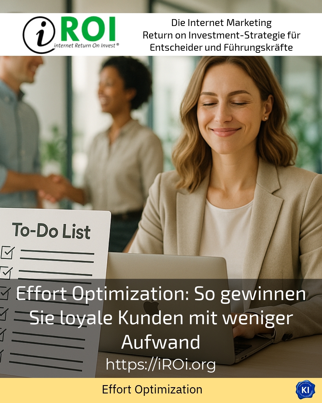 Effort Optimization: So gewinnen Sie loyale Kunden mit weniger Aufwand