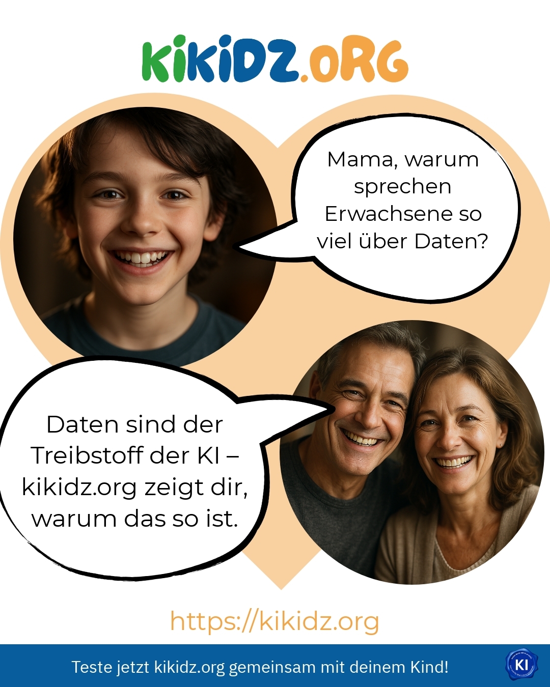 Mama, warum sprechen Erwachsene so viel über Daten?