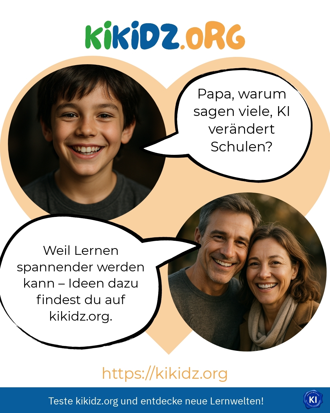 Papa, warum sagen viele, KI verändert Schulen?