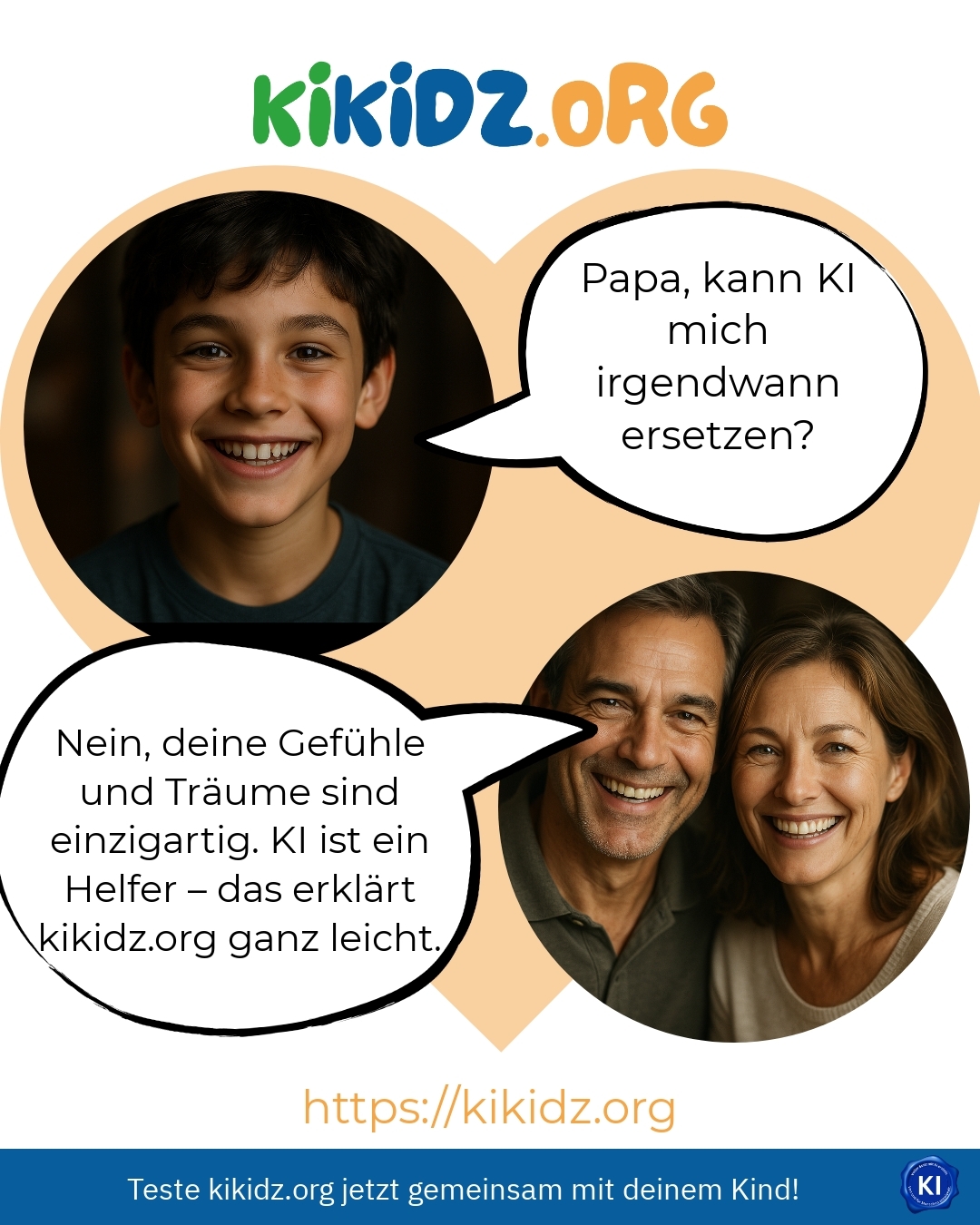 Papa, kann KI mich irgendwann ersetzen?