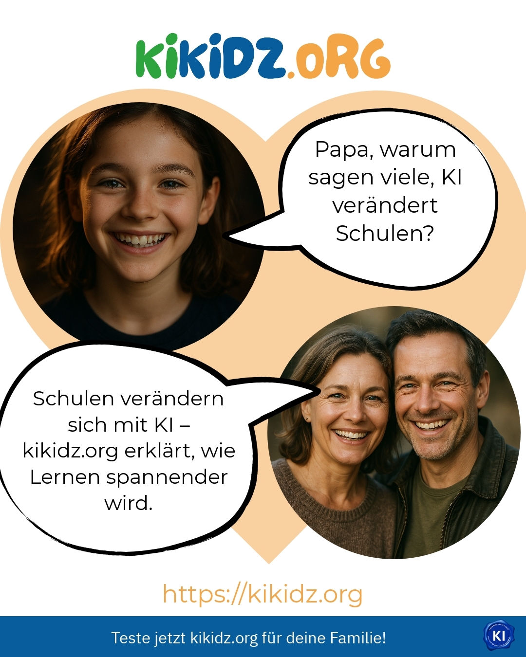 Papa, warum sagen viele, KI verändert Schulen?